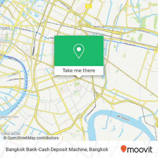 Bangkok Bank-Cash Deposit Machine map