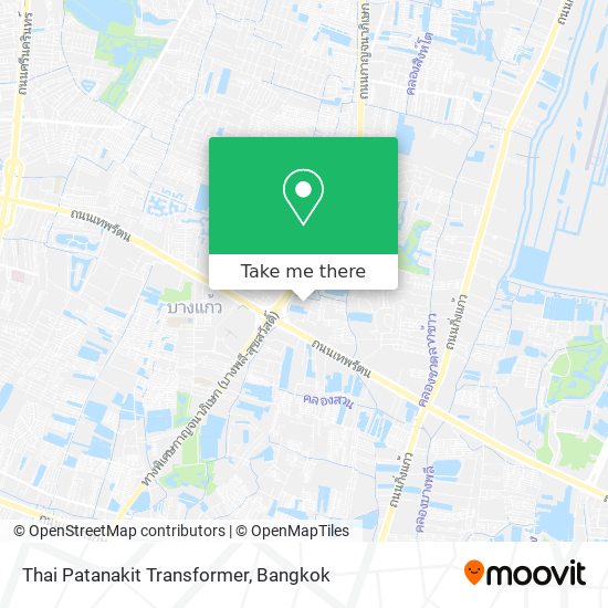 Thai Patanakit Transformer map