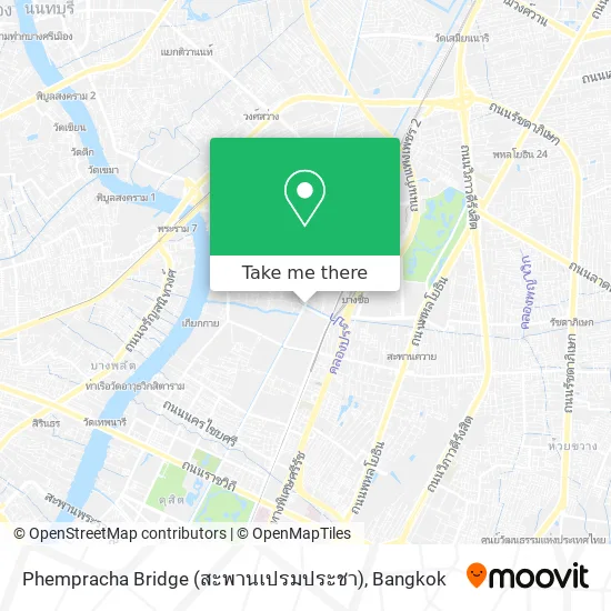 Phempracha Bridge (สะพานเปรมประชา) map