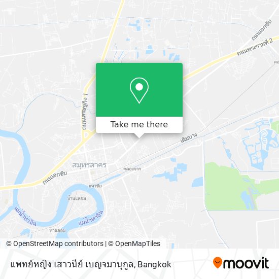 แพทย์หญิง เสาวนีย์ เบญจมานุกูล map