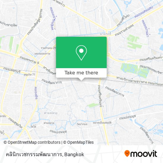 คลินิกเวชกรรมพัฒนาการ map