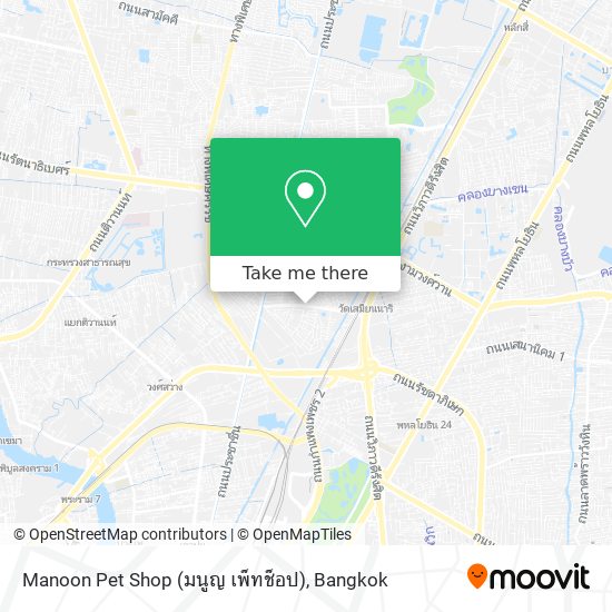 Manoon Pet Shop (มนูญ เพ็ทช็อป) map