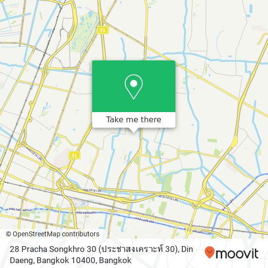 28 Pracha Songkhro 30 (ประชาสงเคราะห์ 30), Din Daeng, Bangkok 10400 map