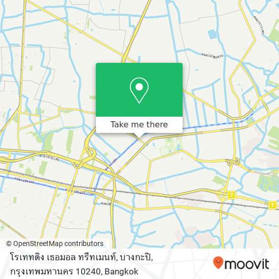 โรเททติง เธอมอล ทรีทเมนท์, บางกะปิ, กรุงเทพมหานคร 10240 map