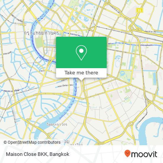 Maison Close BKK map