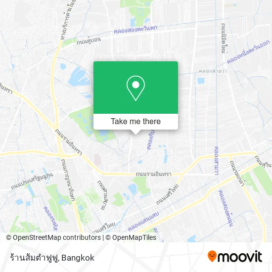 ร้านส้มตำฟูฟู map