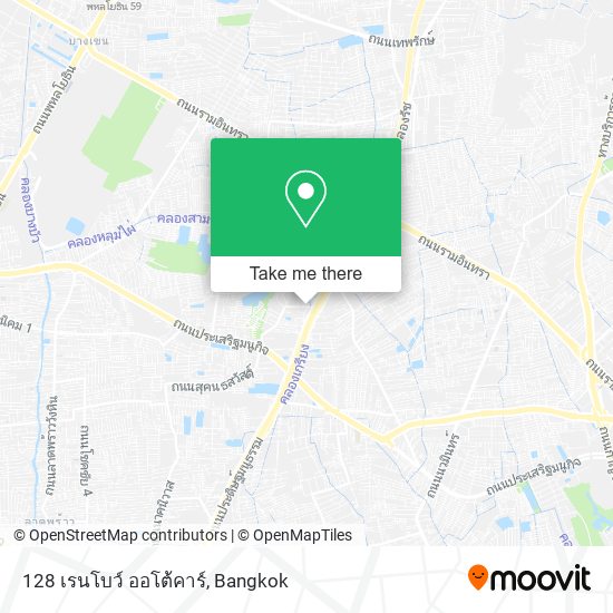 128 เรนโบว์ ออโต้คาร์ map