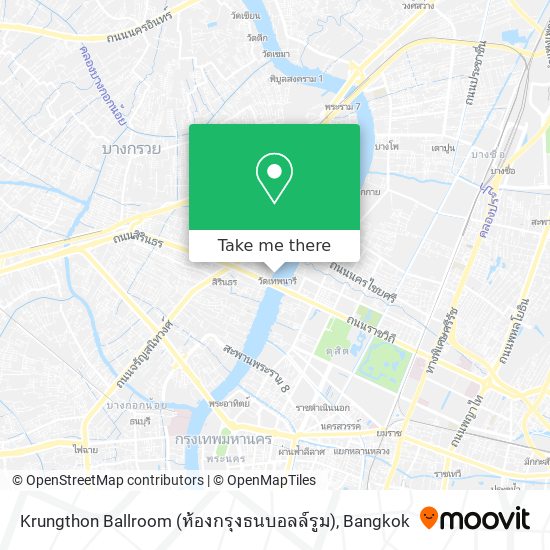 Krungthon Ballroom (ห้องกรุงธนบอลล์รูม) map