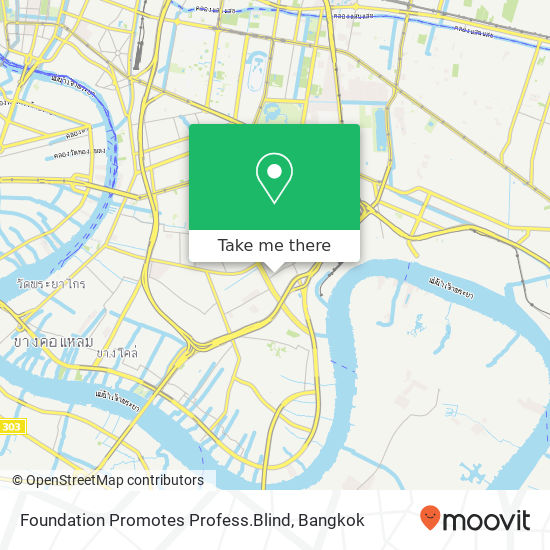 Foundation Promotes Profess.Blind map