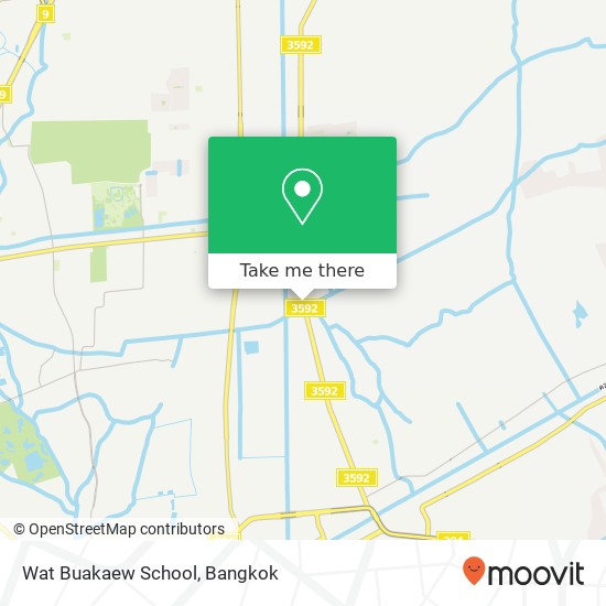 Wat Buakaew School, Nimit Mai Road map