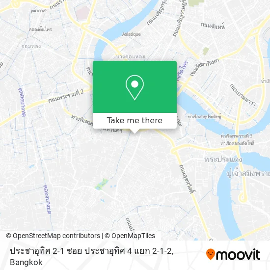 ประชาอุทิศ 2-1 ซอย ประชาอุทิศ 4 แยก 2-1-2 map