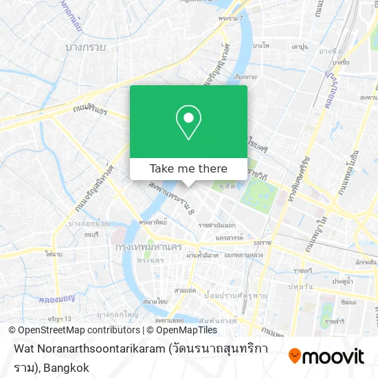 Wat Noranarthsoontarikaram (วัดนรนาถสุนทริการาม) map