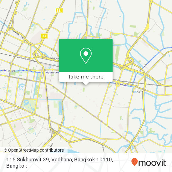 115 Sukhumvit 39, Vadhana, Bangkok 10110 map