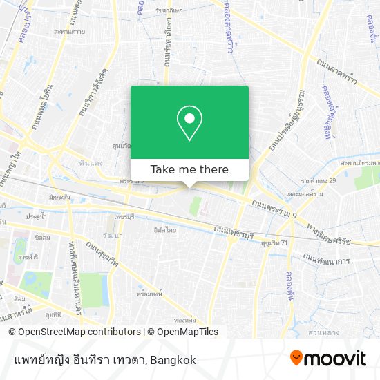 แพทย์หญิง อินทิรา เทวตา map