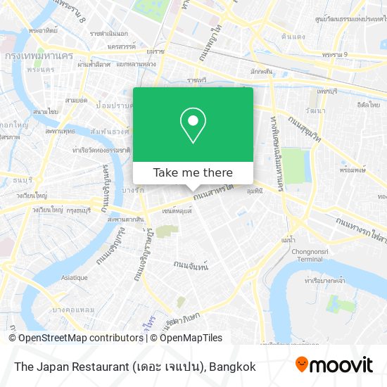 The Japan Restaurant (เดอะ เจแปน) map