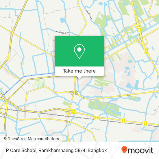 P Care School, Ramkhamhaeng 58 / 4 map