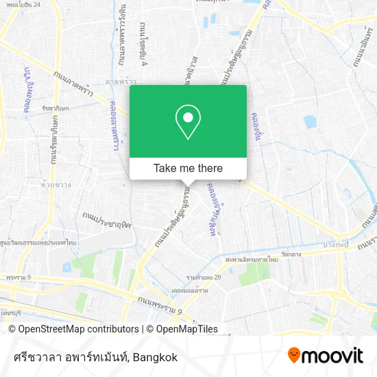 ศรีชวาลา อพาร์ทเม้นท์ map