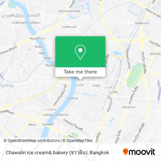 Chawalin ice cream& bakery (ชวาลิน) map