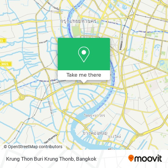Krung Thon Buri Krung Thonb map