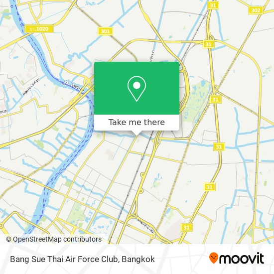 Bang Sue Thai Air Force Club map