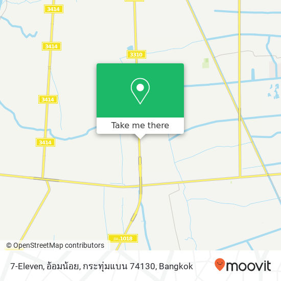 7-Eleven, อ้อมน้อย, กระทุ่มแบน 74130 map