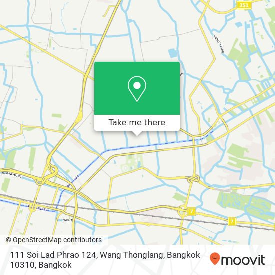 111 Soi Lad Phrao 124, Wang Thonglang, Bangkok 10310 map