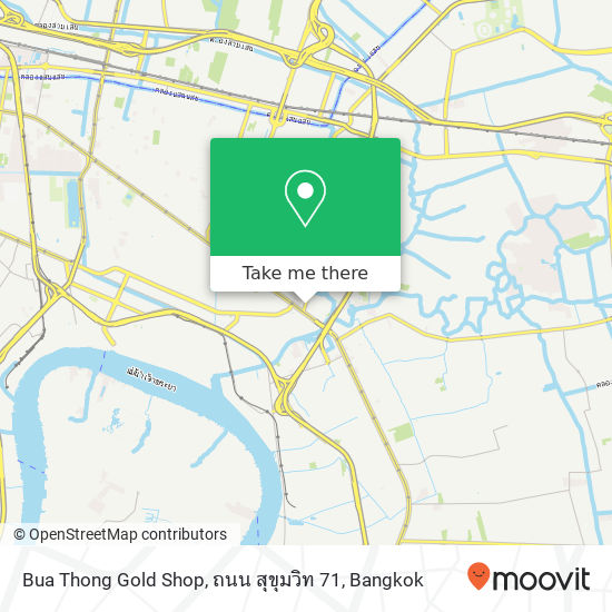 Bua Thong Gold Shop, ถนน สุขุมวิท 71 map