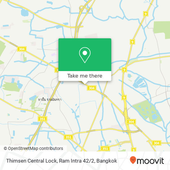 Thimsen Central Lock, Ram Intra 42 / 2 map