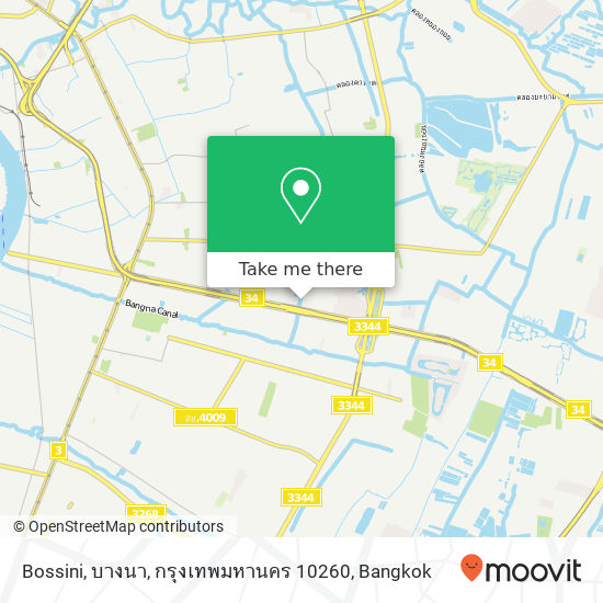 Bossini, บางนา, กรุงเทพมหานคร 10260 map