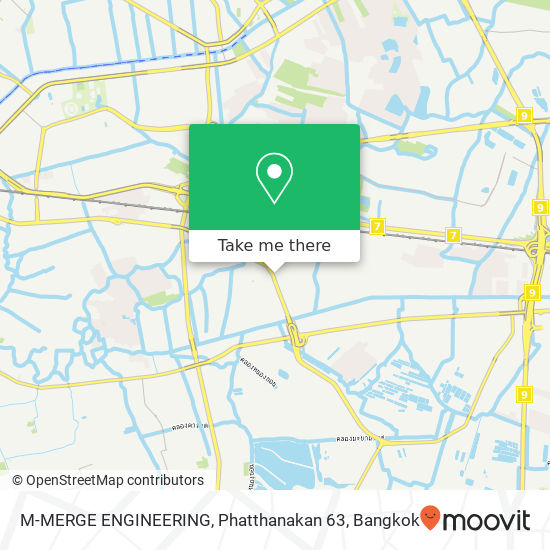 M-MERGE ENGINEERING, Phatthanakan 63 map