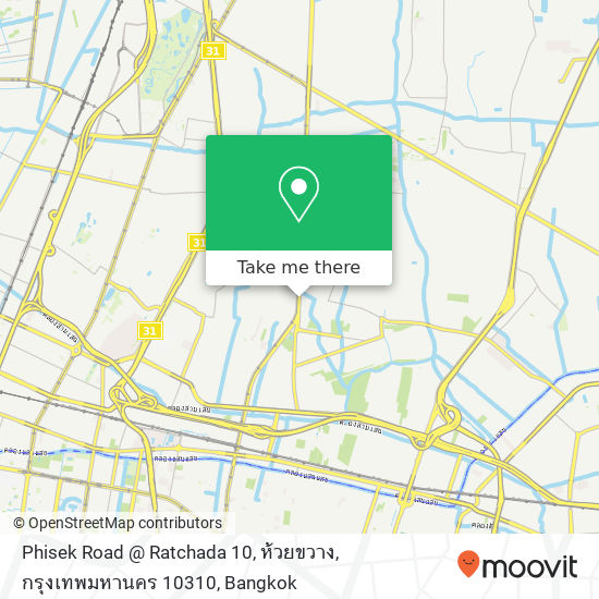 Phisek Road @ Ratchada 10, ห้วยขวาง, กรุงเทพมหานคร 10310 map