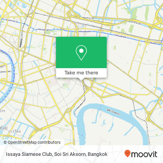 Issaya Siamese Club, Soi Sri Aksorn map