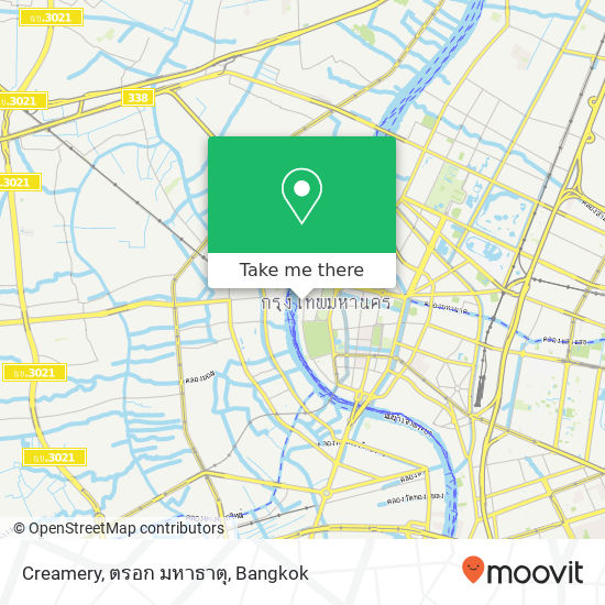 Creamery, ตรอก มหาธาตุ map