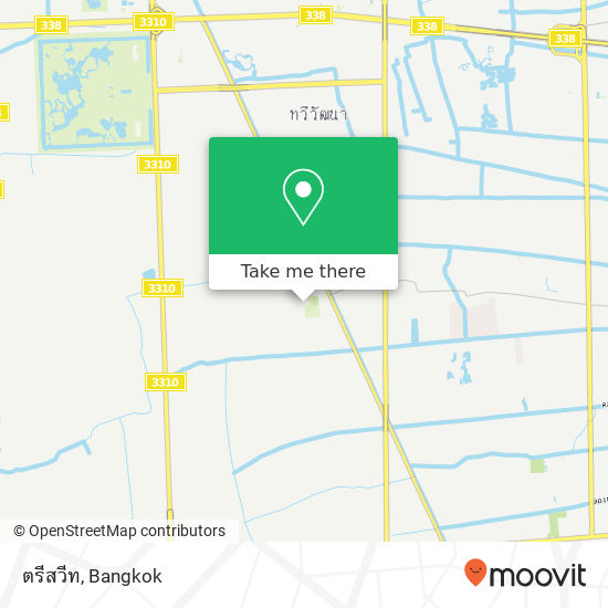 ตรีสวีท map