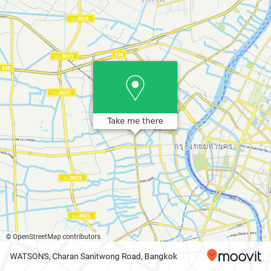 WATSONS, Charan Sanitwong Road map