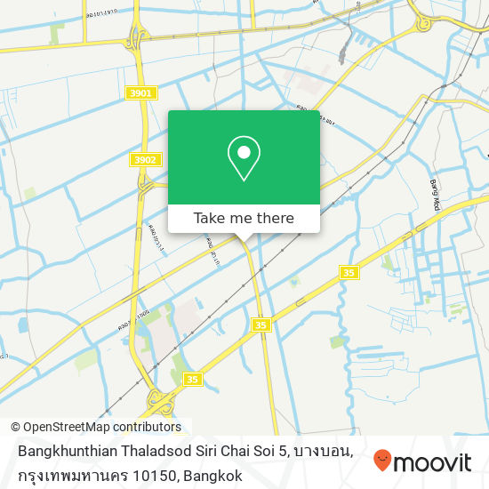 Bangkhunthian Thaladsod Siri Chai Soi 5, บางบอน, กรุงเทพมหานคร 10150 map
