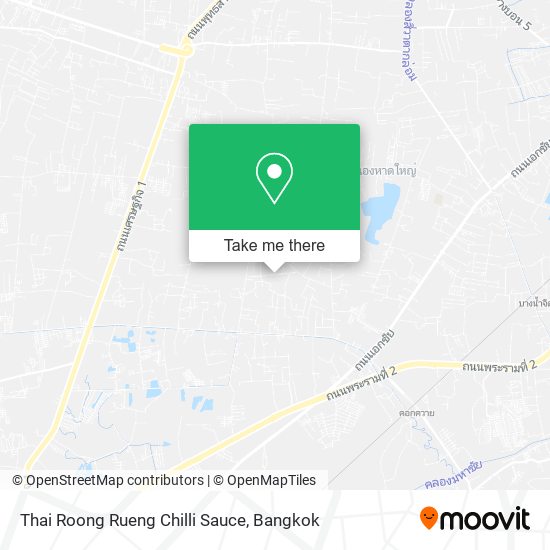 Thai Roong Rueng Chilli Sauce map