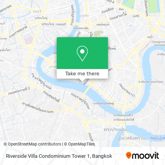 Riverside Villa Condominium Tower 1 map