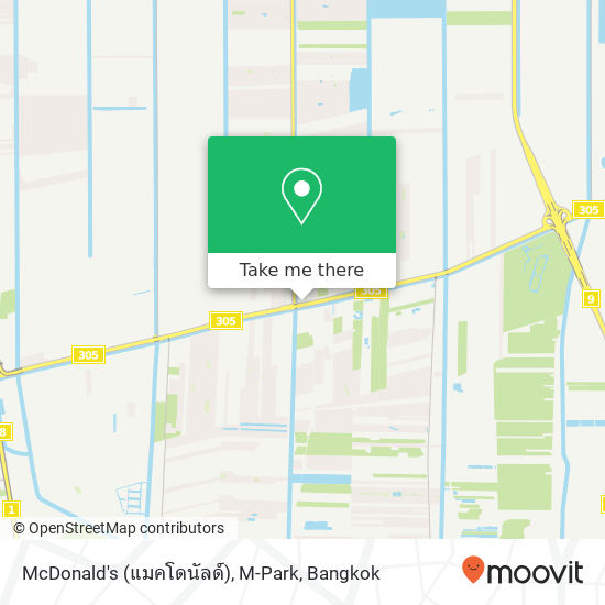 McDonald's (แมคโดนัลด์), M-Park map