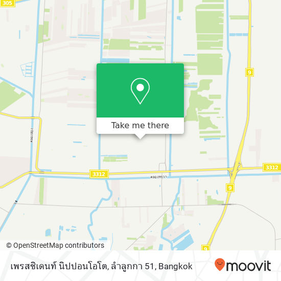 เพรสซิเดนท์ นิปปอนโอโต, ลำลูกกา 51 map