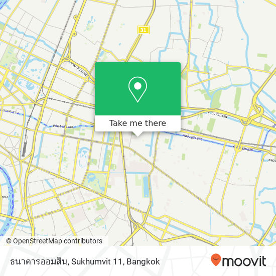 ธนาคารออมสิน, Sukhumvit 11 map