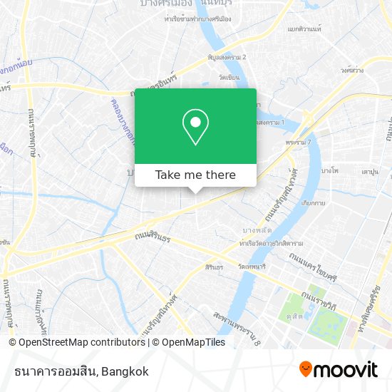 ธนาคารออมสิน map