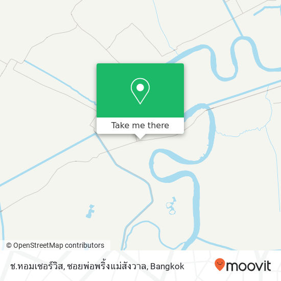 ช.หอมเซอร์วิส, ซอยพ่อพริ้งแม่สังวาล map