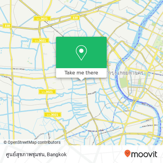 ศูนย์สุขภาพชุมชน map