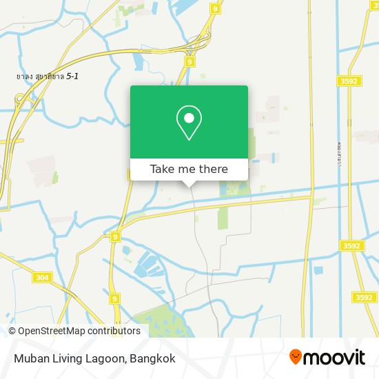 Muban Living Lagoon map