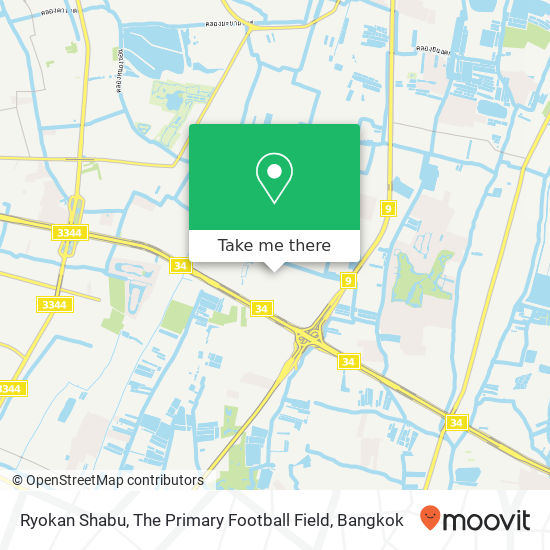 Ryokan Shabu, The Primary Football Field map