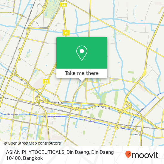ASIAN PHYTOCEUTICALS, Din Daeng, Din Daeng 10400 map