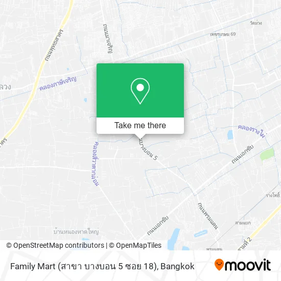 Family Mart (สาขา บางบอน 5 ซอย 18) map