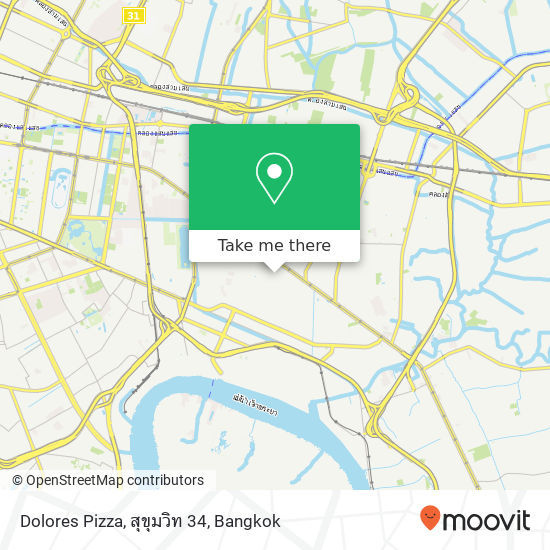 Dolores Pizza, สุขุมวิท 34 map