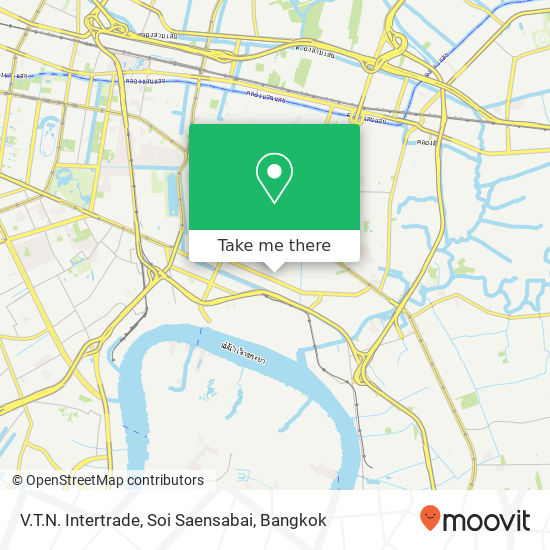 V.T.N. Intertrade, Soi Saensabai map